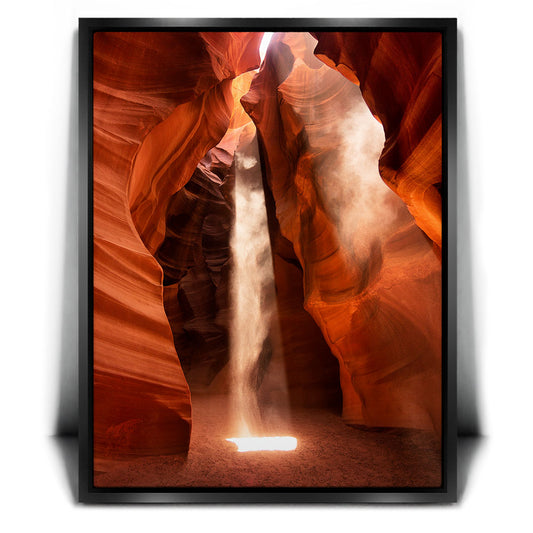 Beam of Light - Antelope Canyon, Arizona Posters, Prints, & Visual Artwork TheGoatWallArt
