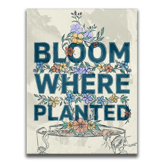 Bloom Where Planted III - Sketch