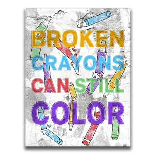 Broken Crayons Can Still Color - Sketch