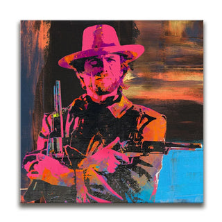 CLINT EASTWOOD CANVAS SET - SQUARE