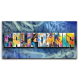 California Sign - Graffiti