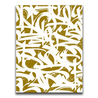 Calligraphy V - Gold