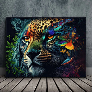 Colorful Leopard