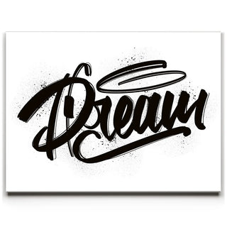 Dream Calligraphy - Black and White I
