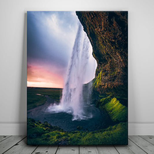 Eternal Waters - Iceland Posters, Prints, & Visual Artwork TheGoatWallArt PORTRAIT 18x24 0.75" STANDARD