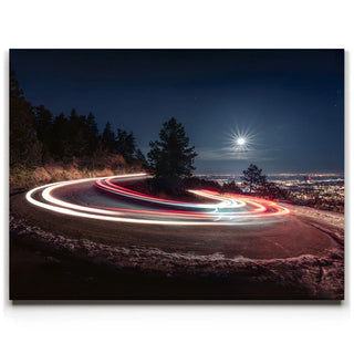 Evening Switchbacks - Boulder, Colorado