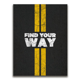 Find Your Way - Street - White Text