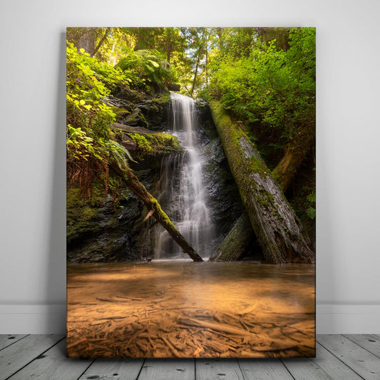 Fort Bragg Falls Posters, Prints, & Visual Artwork TheGoatWallArt PORTRAIT 18x24 0.75" STANDARD