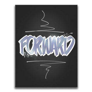 Forward - Dark - Calligraphy II