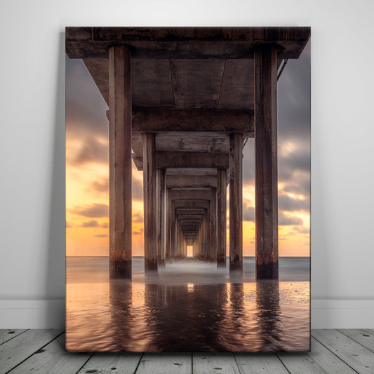 Gates of the Pacific Posters, Prints, & Visual Artwork TheGoatWallArt PORTRAIT 18x24 0.75" STANDARD