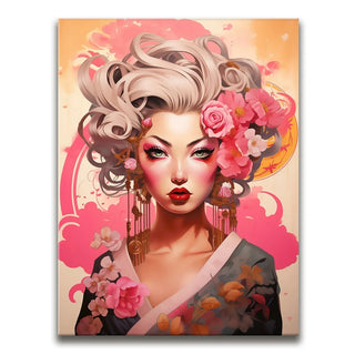 Geisha Cloudscape Fantasy
