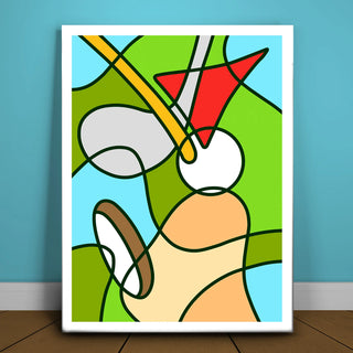 Golf Abstract