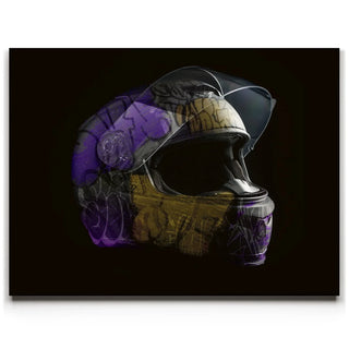 Graffiti Biker Helmet