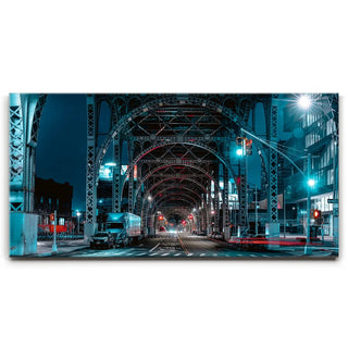 Harlem Overpass In Manhattan, New York City