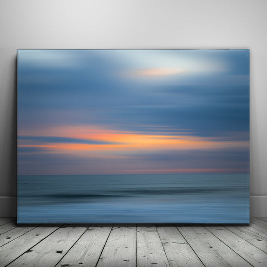 High Speed Blue Hour Posters, Prints, & Visual Artwork TheGoatWallArt LANDSCAPE 24x18 0.75" STANDARD