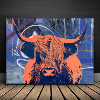 Highland Cow Orange