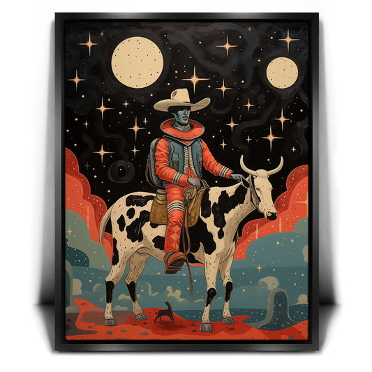 Intergalactic Cowboy Posters, Prints, & Visual Artwork TheGoatWallArt