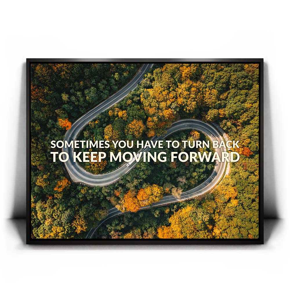 Keep Moving Forward TheGOATWallArt
