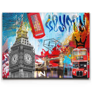 London Collage - Groovy