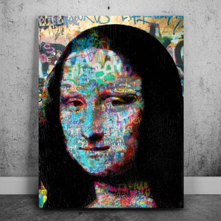 Mona Lisa Graffiti