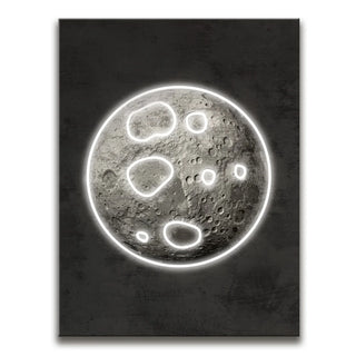 Moon - Neon Style