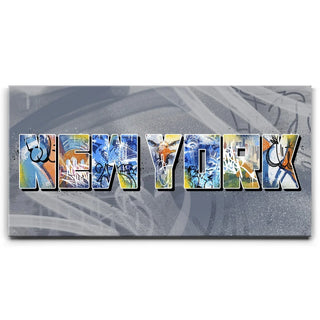 New York Sign - Graffiti