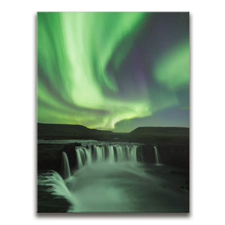 Northern Lights - Godafoss, Iceland