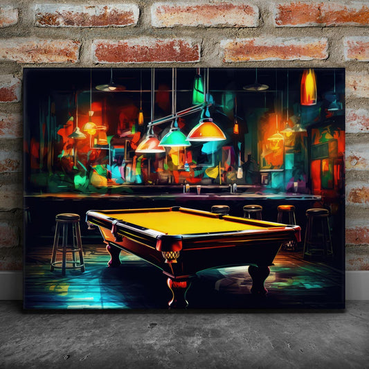 Rack Em Up Posters, Prints, & Visual Artwork TheGoatWallArt LANDSCAPE 24x18 0.75" STANDARD