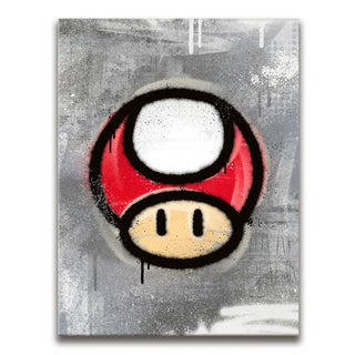 Red Mushroom - Graffiti