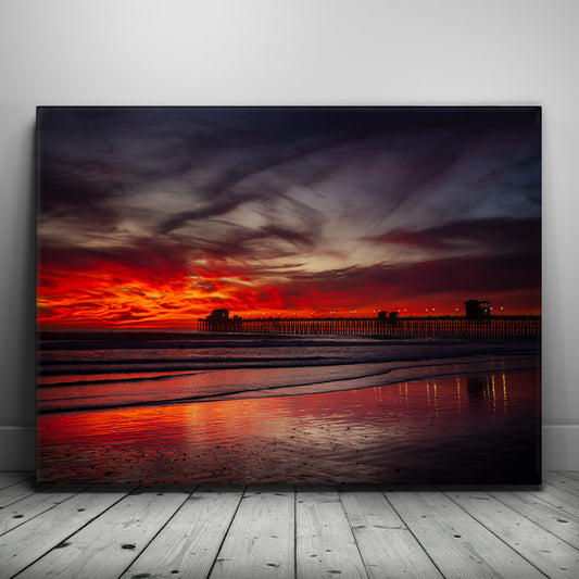 Stand in Awe and Reflect Posters, Prints, & Visual Artwork TheGoatWallArt LANDSCAPE 24x18 0.75" STANDARD