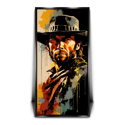 The Man With No Name Fillscale Posters, Prints, & Visual Artwork TheGoatWallArt