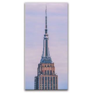 The Top Of Empire State Building At Golden Hour