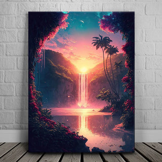 Tropical Paradise Sunset
