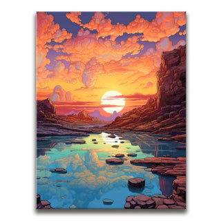 Twilight Oasis