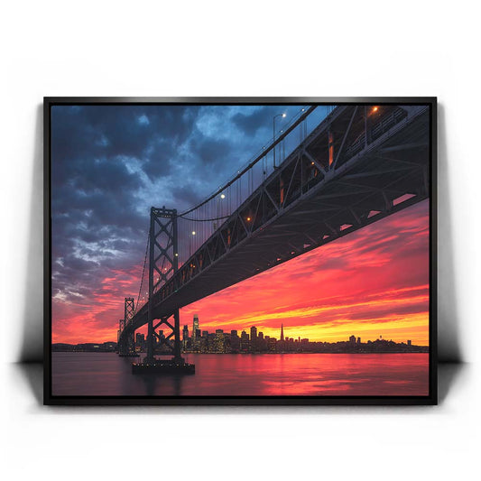 Under The Bridge - San Francisco, California Posters, Prints, & Visual Artwork TheGoatWallArt