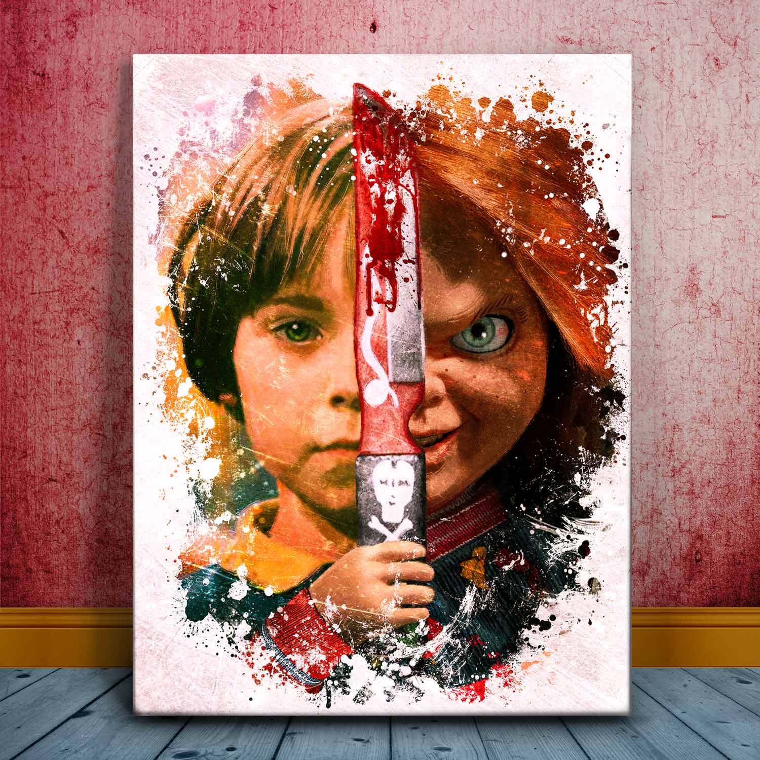 Chucky paintings on sale