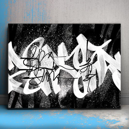 Confrontation Posters, Prints, & Visual Artwork TheGoatWallArt LANDSCAPE 24x18 0.75" STANDARD