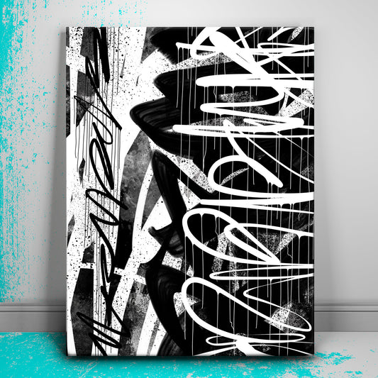 Letterfall Posters, Prints, & Visual Artwork TheGoatWallArt PORTRAIT 18x24 0.75" STANDARD