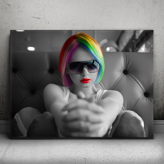 Taste The Rainbow Posters, Prints, & Visual Artwork TheGoatWallArt LANDSCAPE 24x18 0.75" STANDARD