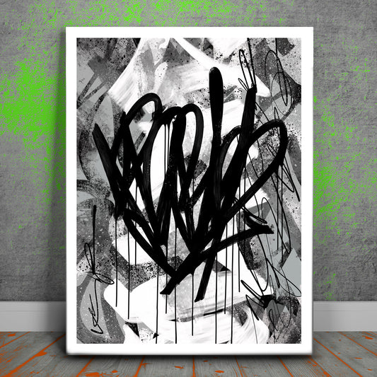 The Heart Of Thought Posters, Prints, & Visual Artwork TheGoatWallArt PORTRAIT 18x24 0.75" STANDARD