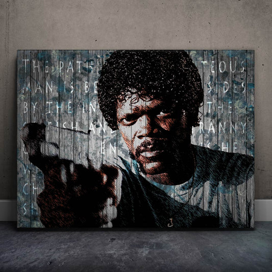 The Path of the Righteous Man Posters, Prints, & Visual Artwork TheGoatWallArt LANDSCAPE 24x18 0.75" STANDARD