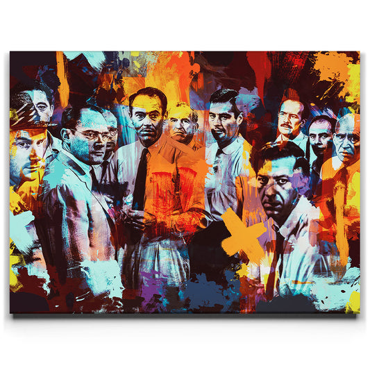 12 Judgements 2 Posters, Prints, & Visual Artwork TheGoatWallArt LANDSCAPE 24x18 0.75" STANDARD