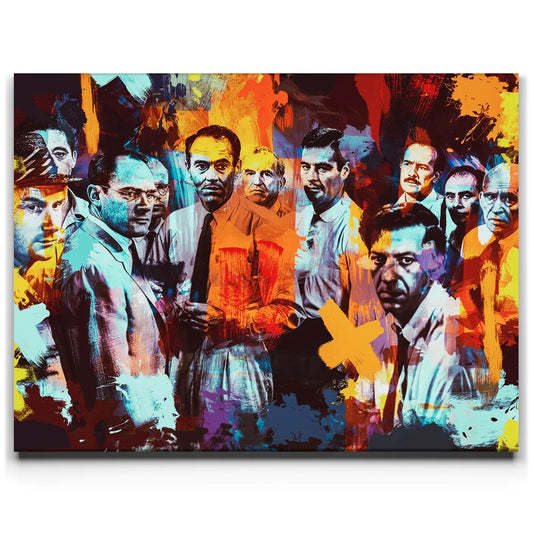 12 Judgements 2 Posters, Prints, & Visual Artwork TheGoatWallArt LANDSCAPE 24x18 0.75" STANDARD