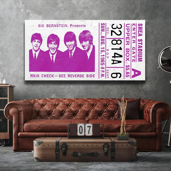 Featured image 2 for 1965 Beatles SHEA Stadium Ticket Stub