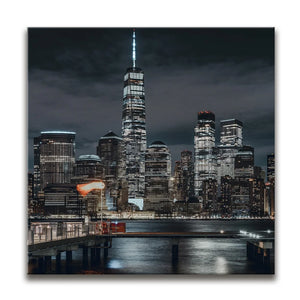 1 World Trade Center And Lower Manhattan At Night