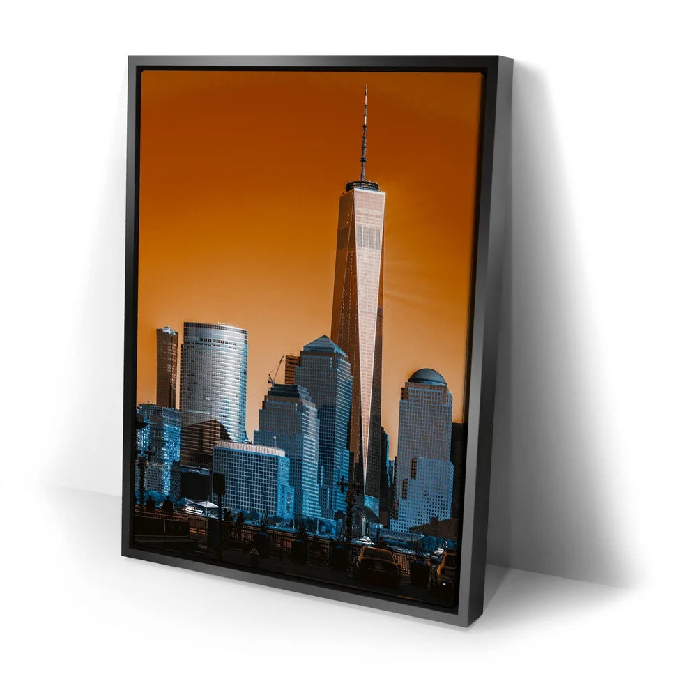 Featured image 2 for 1 World Trade Center And Lower Manhattan At Sunset