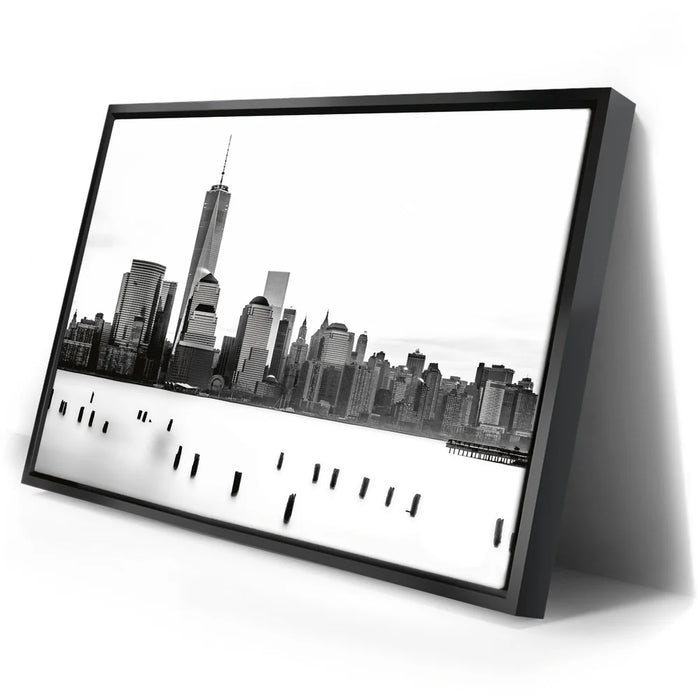 Featured image 2 for 1 World Trade Center And Lower Manhattan Black And White