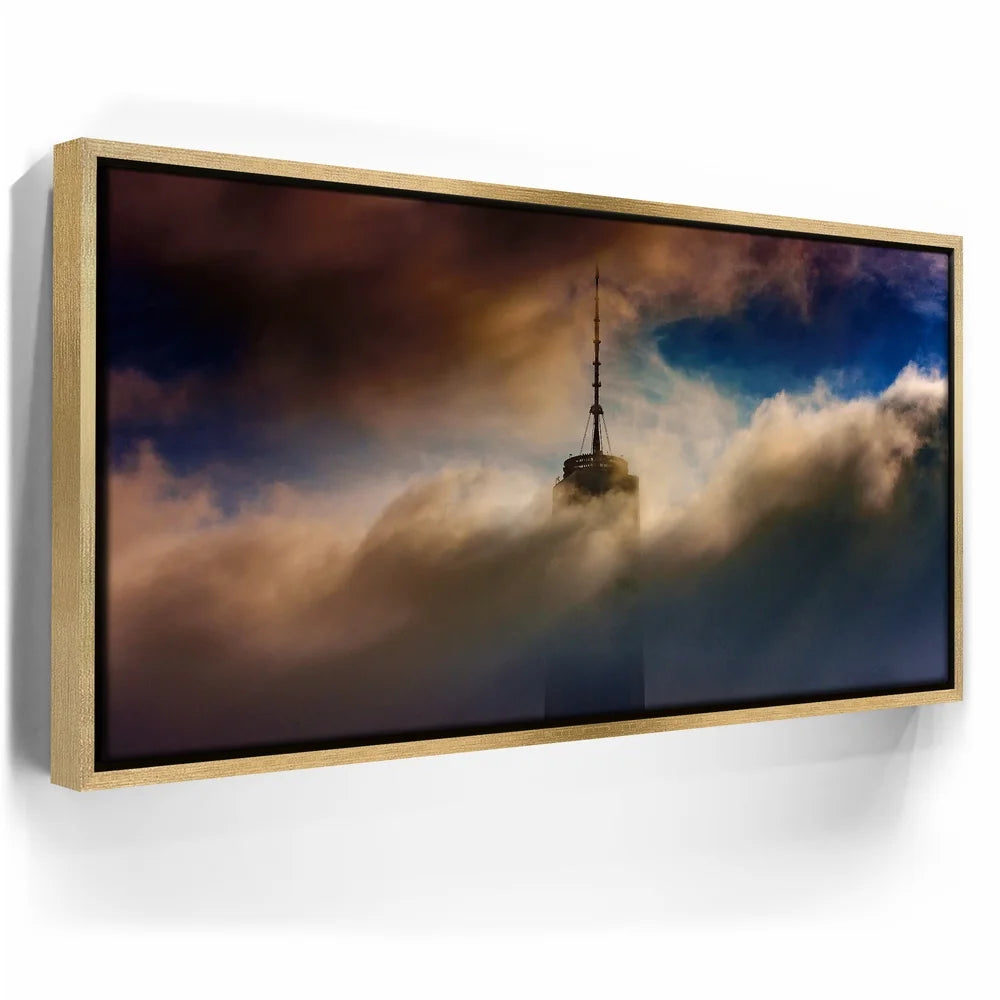 Featured image 7 for 1 World Trade Center During Storm Panoramic