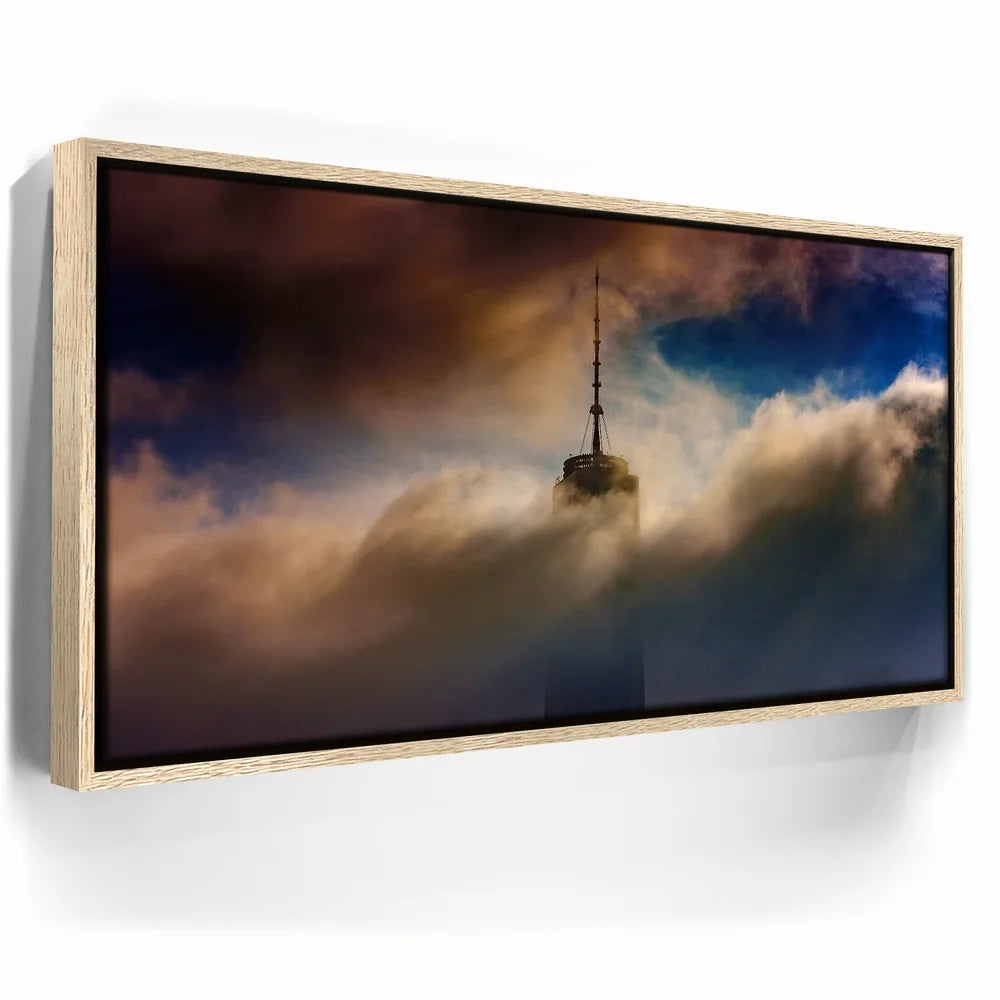 Featured image 9 for 1 World Trade Center During Storm Panoramic