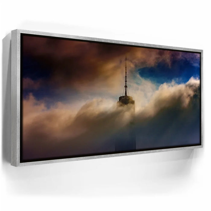 Featured image 8 for 1 World Trade Center During Storm Panoramic